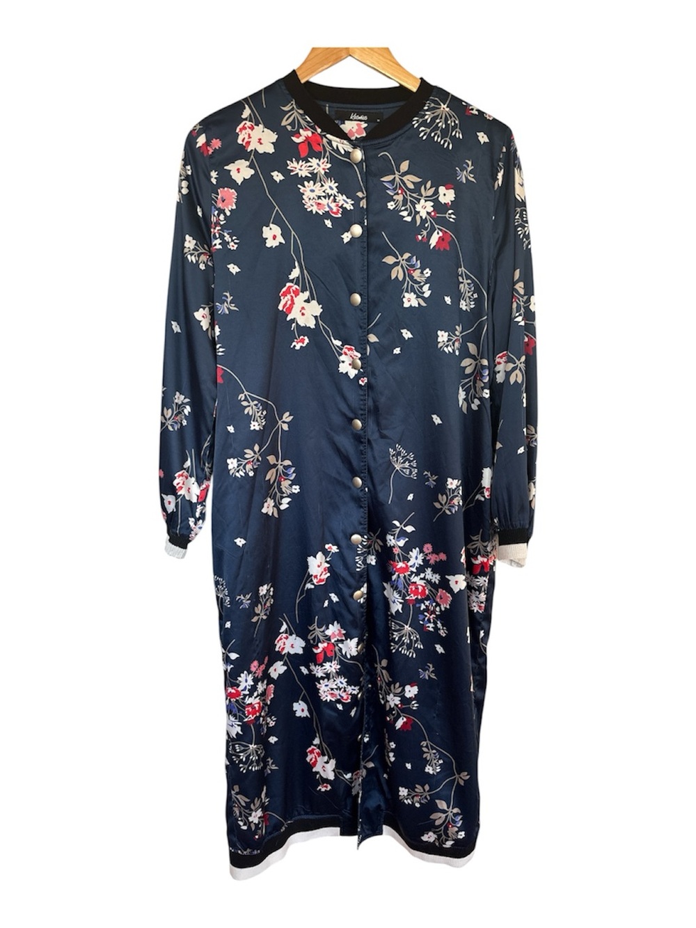 Kosmios floral longline jacket